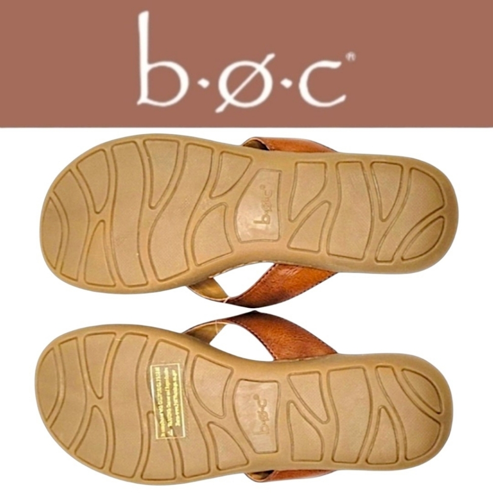 b.ø.c. Brown Women's Sandals Size 8M - Picture 4 of 8